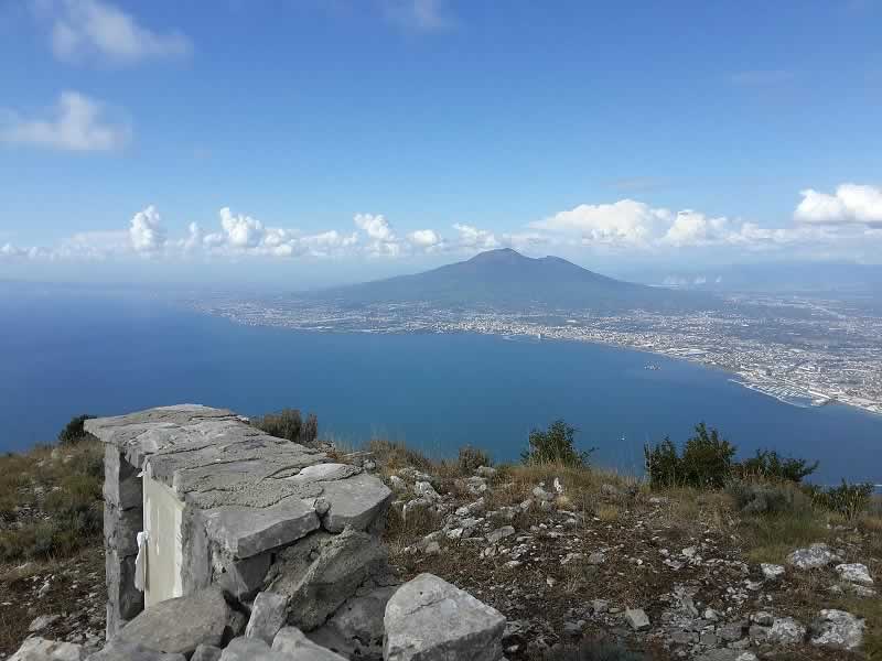 Vista golfo di Napoli 