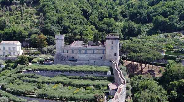 The medieval castle of Castellammare di Stabia